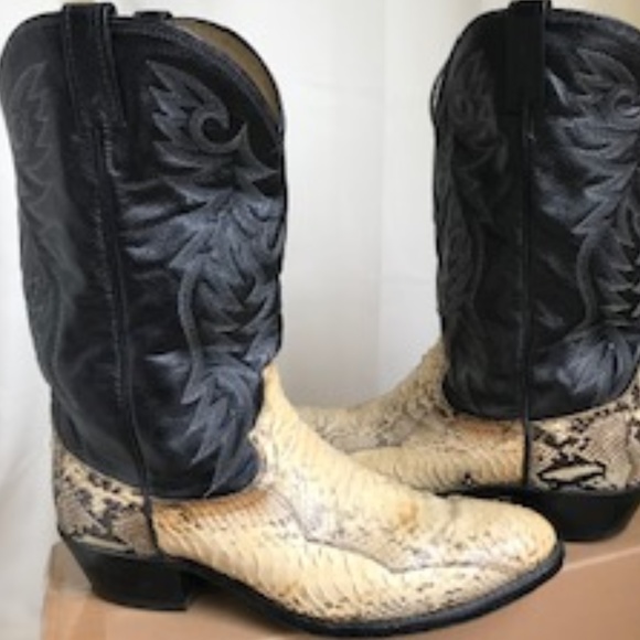 dan post snakeskin boots